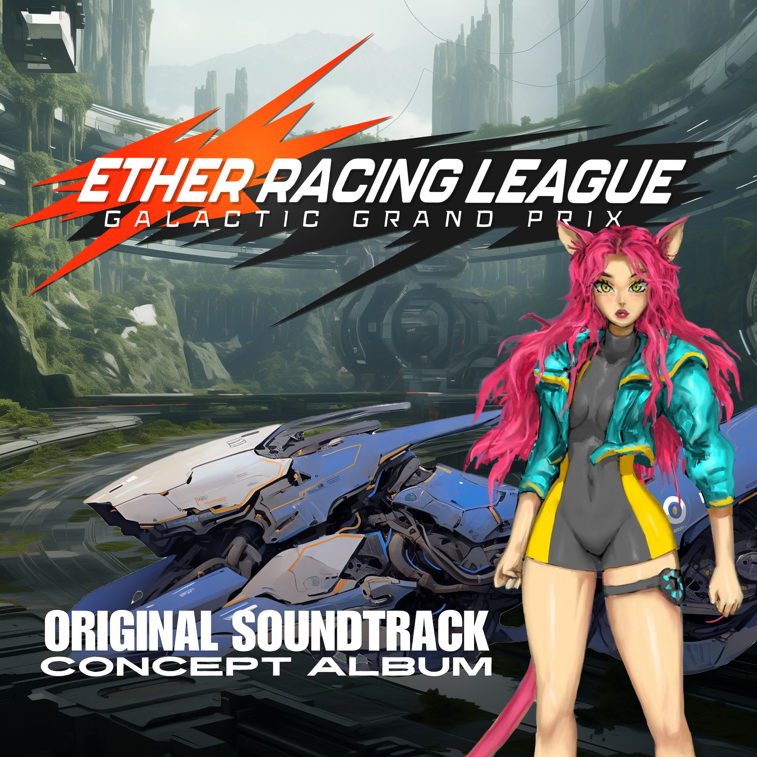 Ether Racing League – Original Soundtrack Concept Album album cover