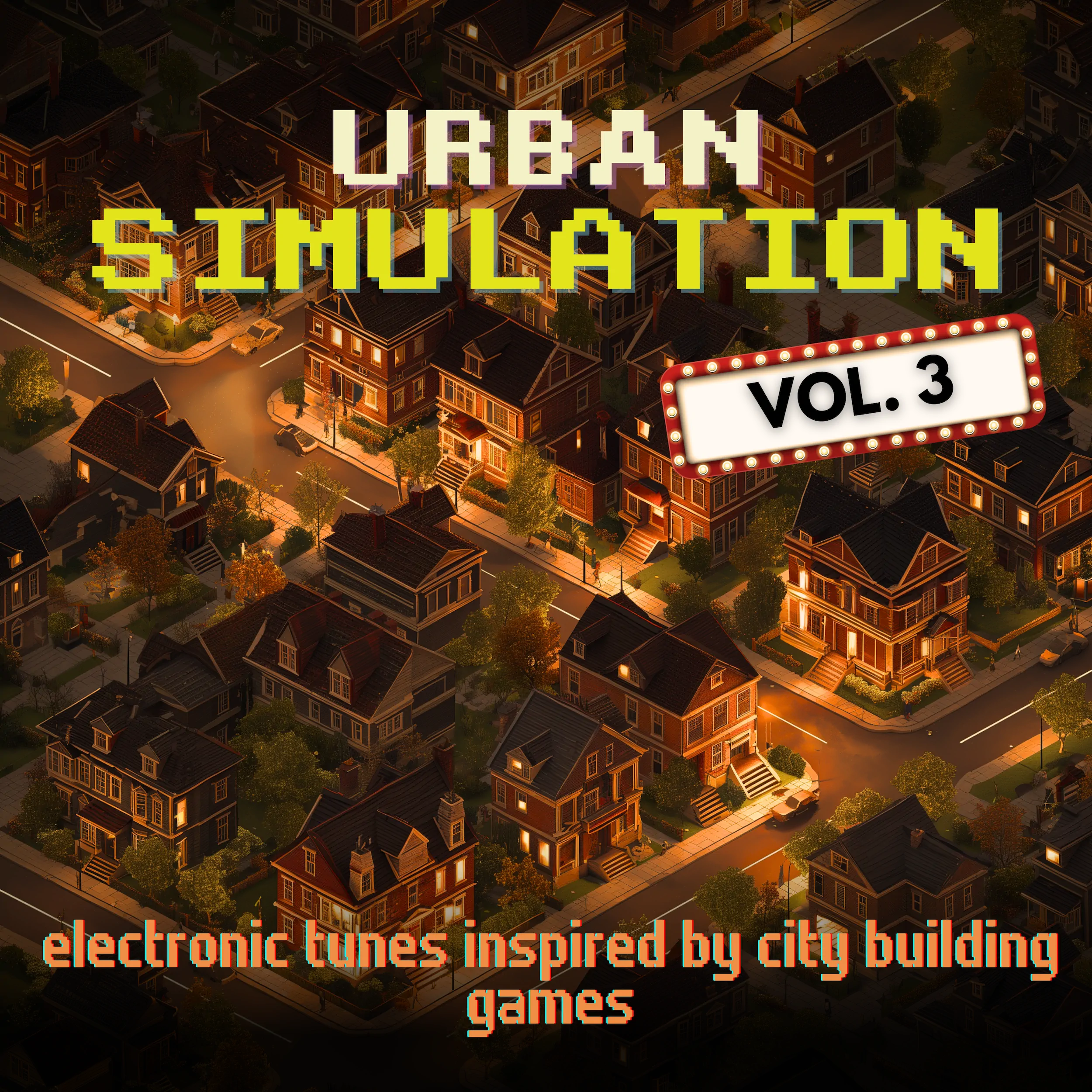 Urban Simulation Vol. 3 – Electronic Tunes Inspired by City Building Games album cover
