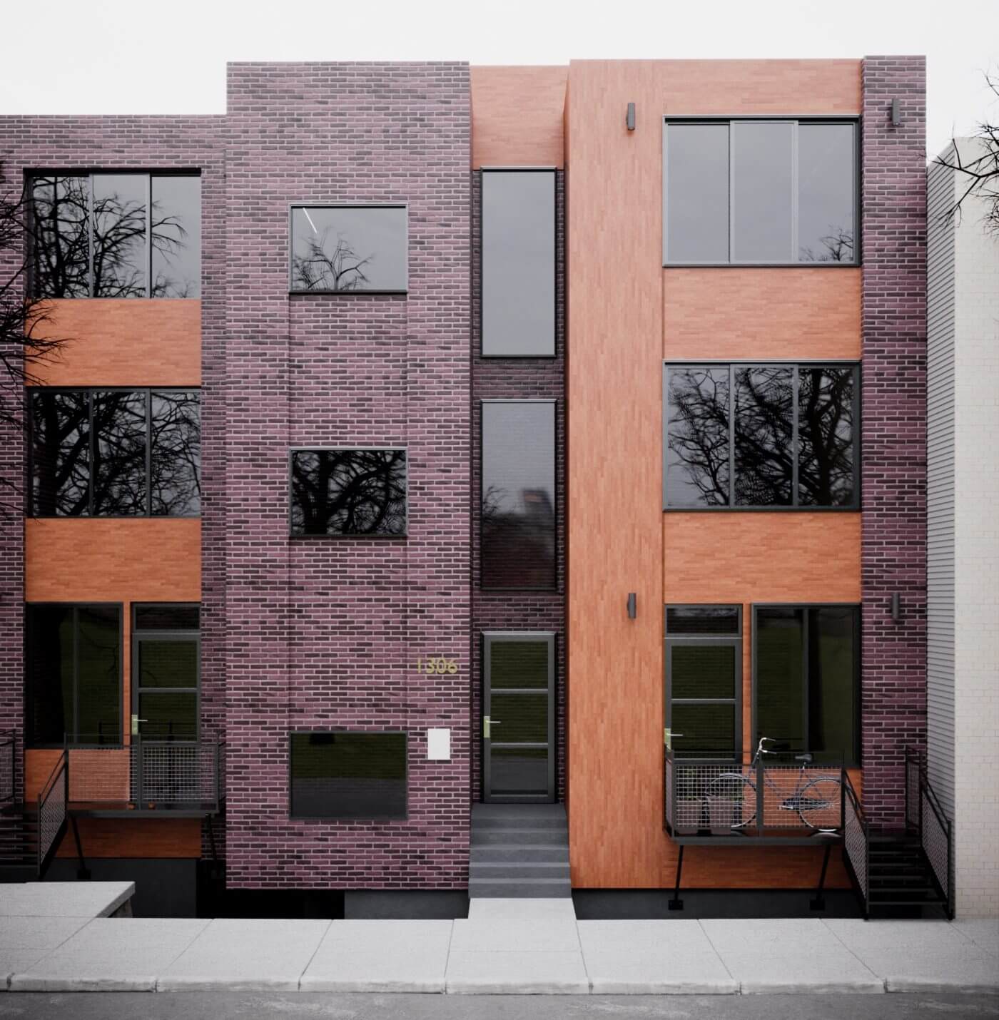 Apartment Building Facade